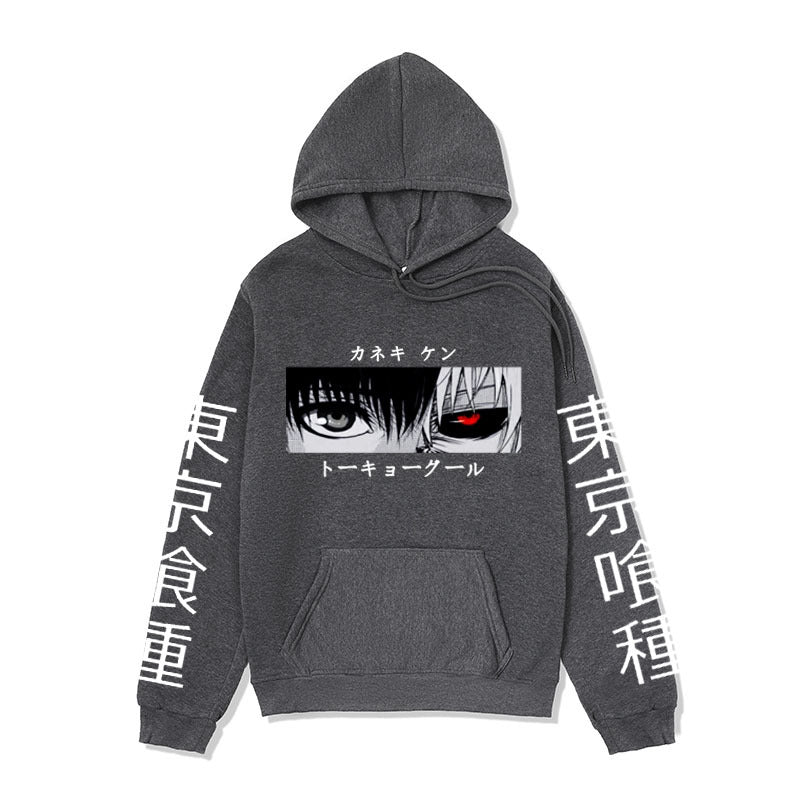 Anime Hoddies Food Series Sweater Velvet Padded plus Size Hoodie