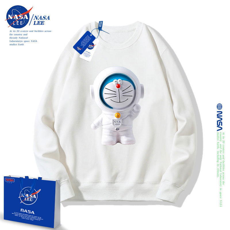 Nasa Children Hoodie Nasa Sweater Children 'S Autumn Loose Round Neck