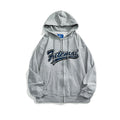 Men's Graphic Hoodies Men's Autumn Hooded Cardigan Sweater Men's and Women's Casual Jacket