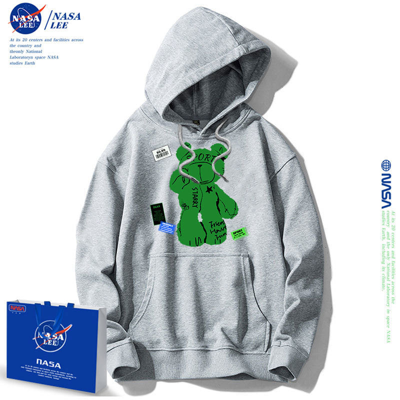 Nasa Children Hoodie Nasa Children'S Spring And Autumn Clothing Hooded Sweater Loose