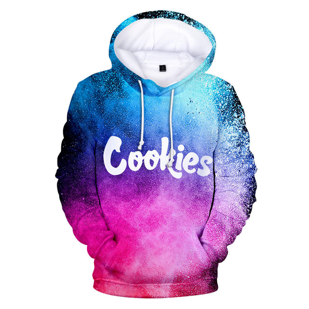 Cookies Hoodie Colorful Digital Printing Hooded