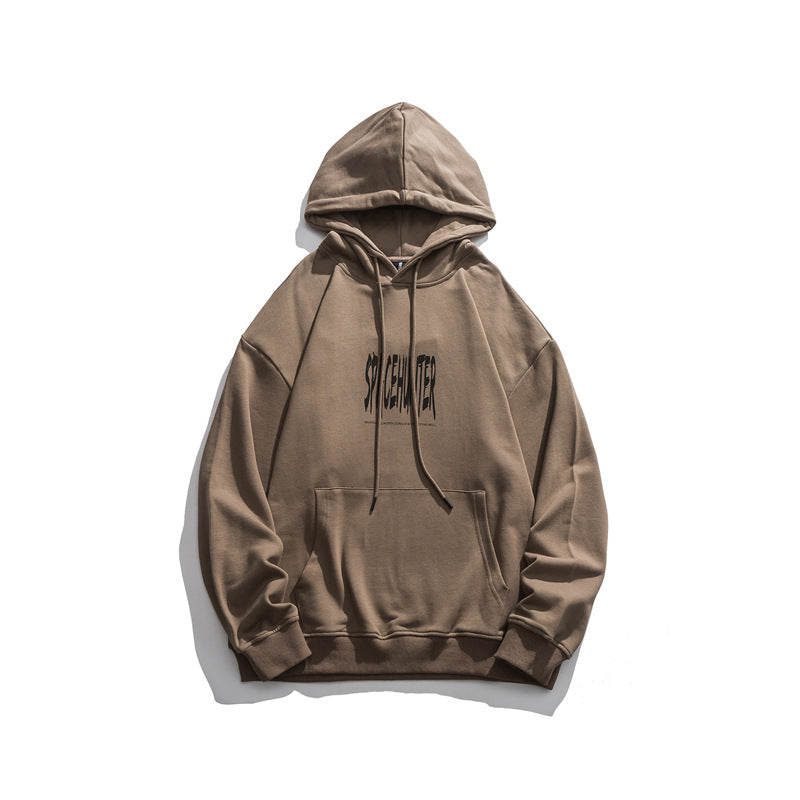 Men's Graphic Hoodies Figure Printed Hooded Long Sleeve Top Men
