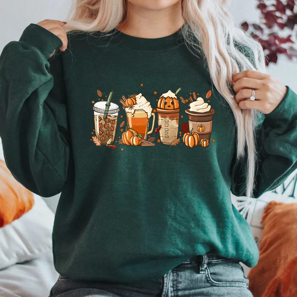Fall Coffee Sweatshirt Cute Fall Hoodie