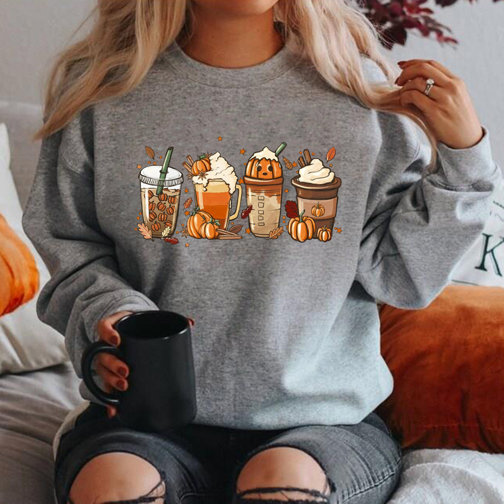 Fall Coffee Sweatshirt Cute Fall Hoodie