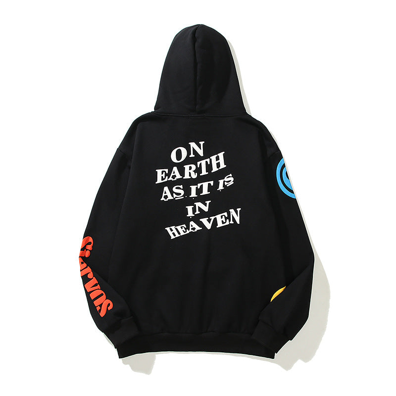 You Must Be Born Again Hoodie Three-Dimensional Printing Loose