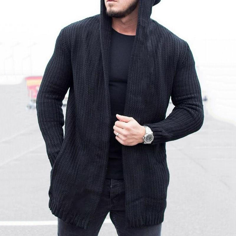 Baja Hoodie Loose Cardigan Sweater Hooded Knit