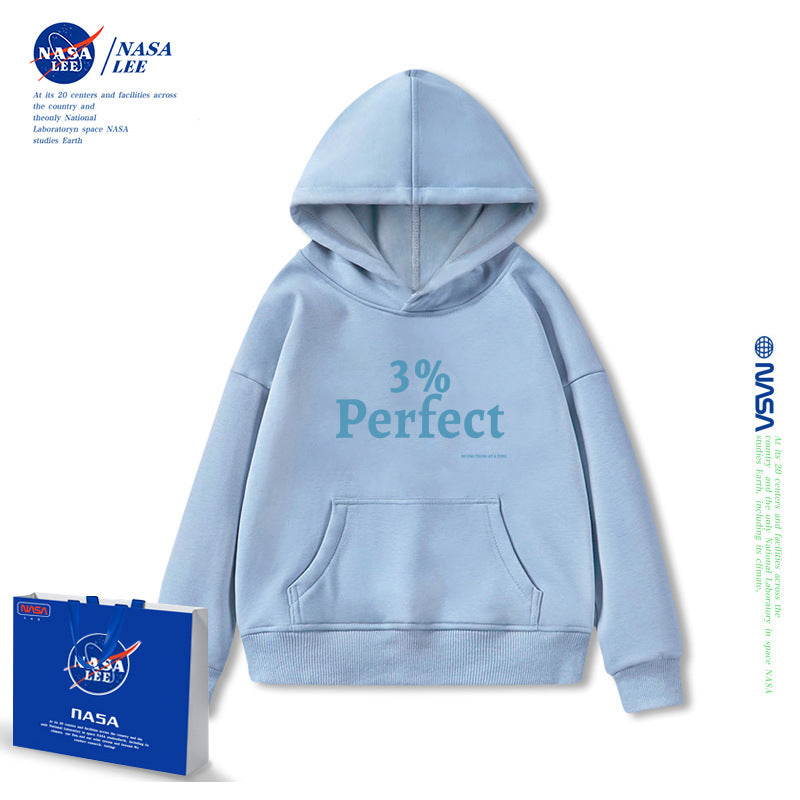 Nasa Children Hoodie Nasa Lee Girl'S Hooded Sweatshirt Spring Children'S Clothing Children'S Thickened