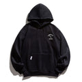Mens Graphic Hoodies Men's Autumn Letters Printed Hoodie Jacket