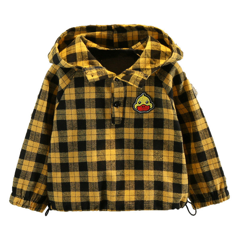 Toddler Boys Jackets Clothes Boy Handsome Hoodie Loose Casual Long Sleeves