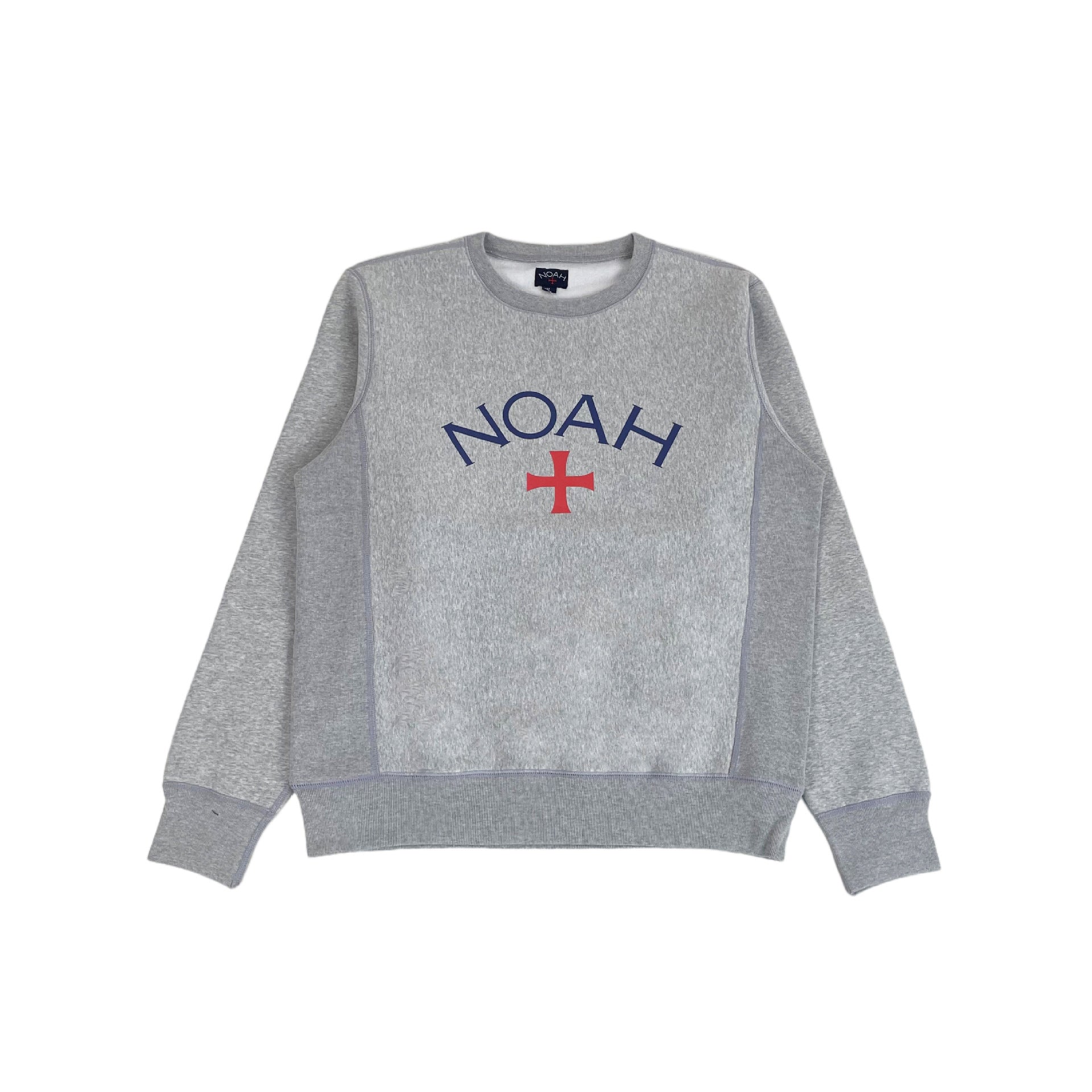 Noah Hoodie Loose Trendy Pullover Round Neck Fleece-Lined Sweater