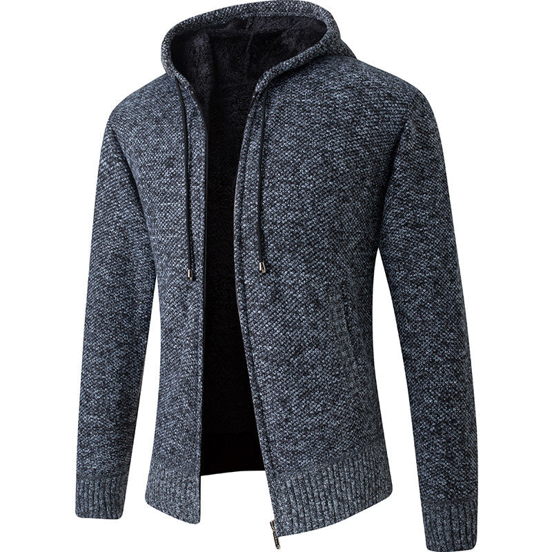 Baja Hoodie Thick Loose Casual Sweater Cardigan