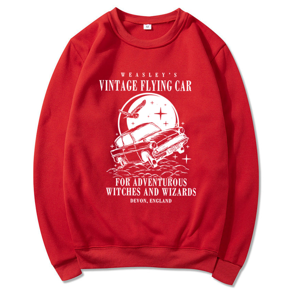 Flying Cars Crewneck Sweatshirt Hoodie