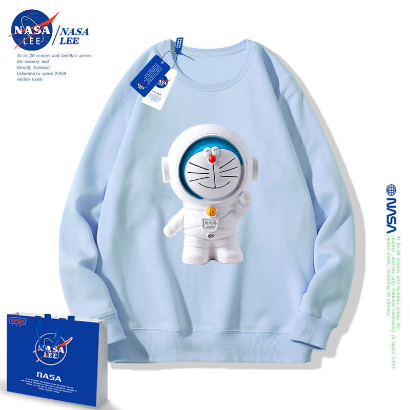Nasa Children Hoodie Nasa Sweater Children 'S Autumn Loose Round Neck