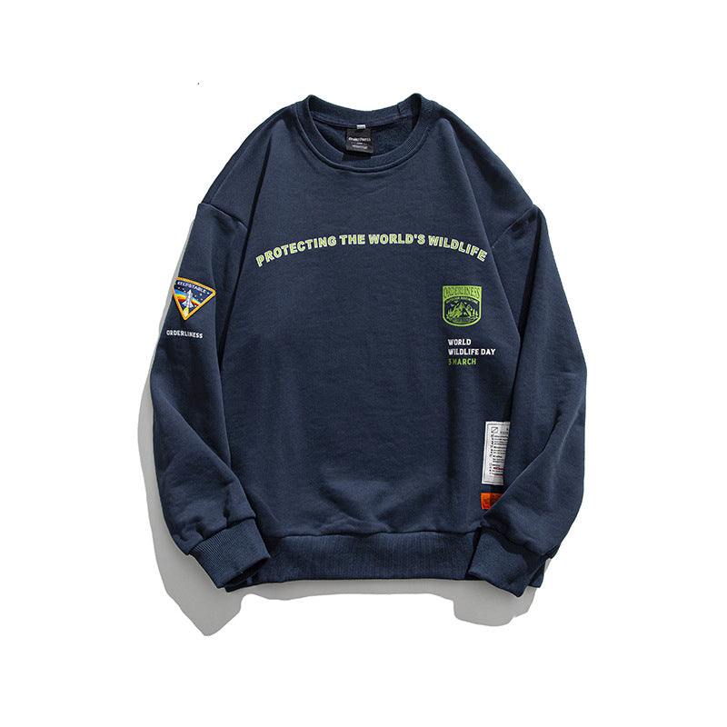 Mens Graphic Hoodies Winter Casual Sweater