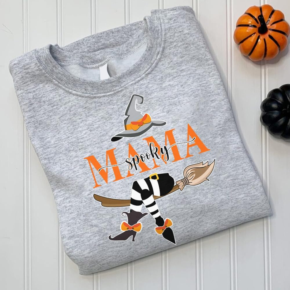 Mama Halloween Sweatshirt Mama Hoodie Mama