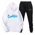 Cookies Hoodie Printed Sweatshirt Suit