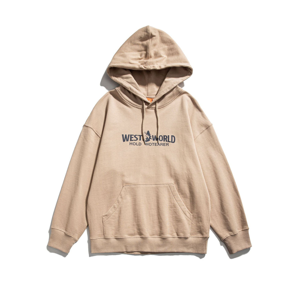 Men's Graphic Hoodies Men's Autumn Printed Casual Hooded Sweater Loose Top