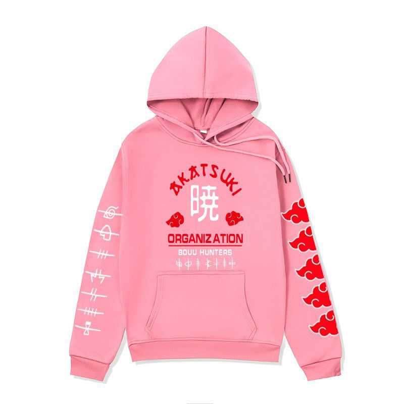 Anime Hoddies Fire Shadow Tissue Printed Hoodie