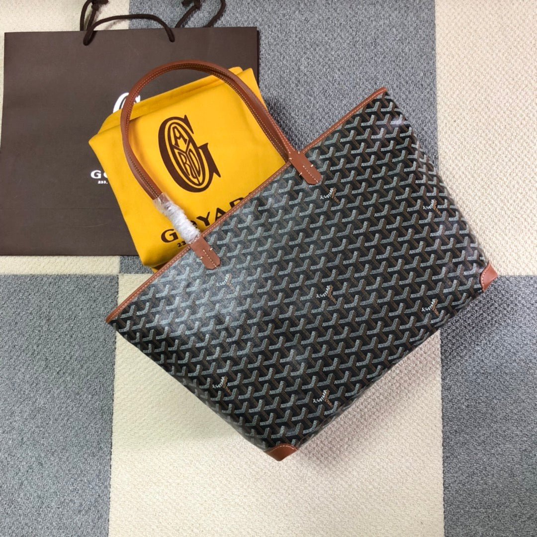 ＧＹＲＤ ARTOIS PM TOTE BAG BLACK & TAN