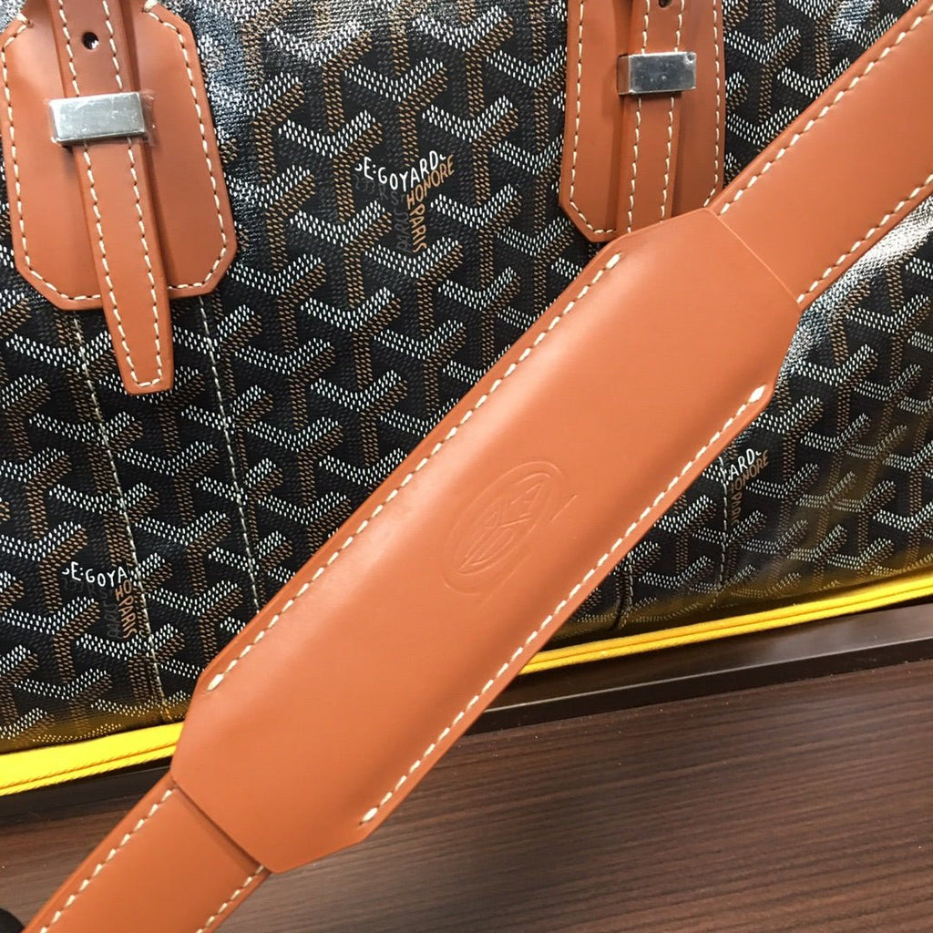ＧＹＲＤ BOSTON 50 TRAVEL BAG BLACK & TAN
