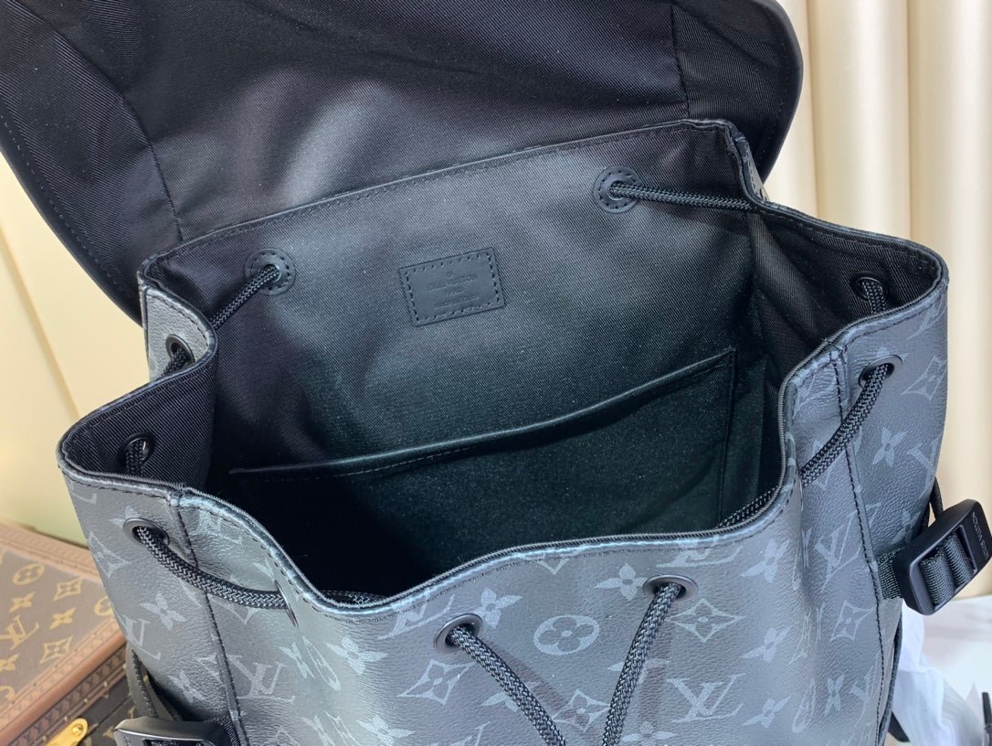 ＬＳ ＶＴＴＯＮ MONOGRAM ECLIPSE REVERSE PM GRAY