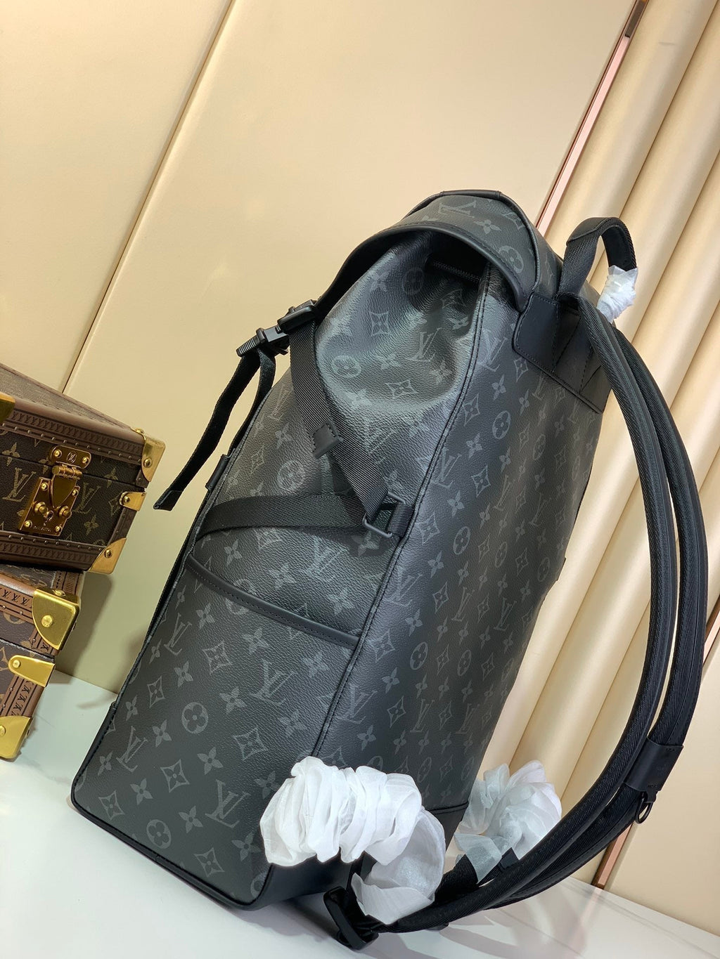 ＬＳ ＶＴＴＯＮ MONOGRAM ECLIPSE REVERSE PM GRAY