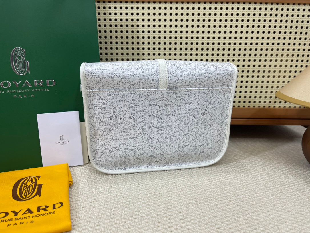 ＧＹＲＤ BELVEDERE MESSENGER CROSSBODY BAG WHITE
