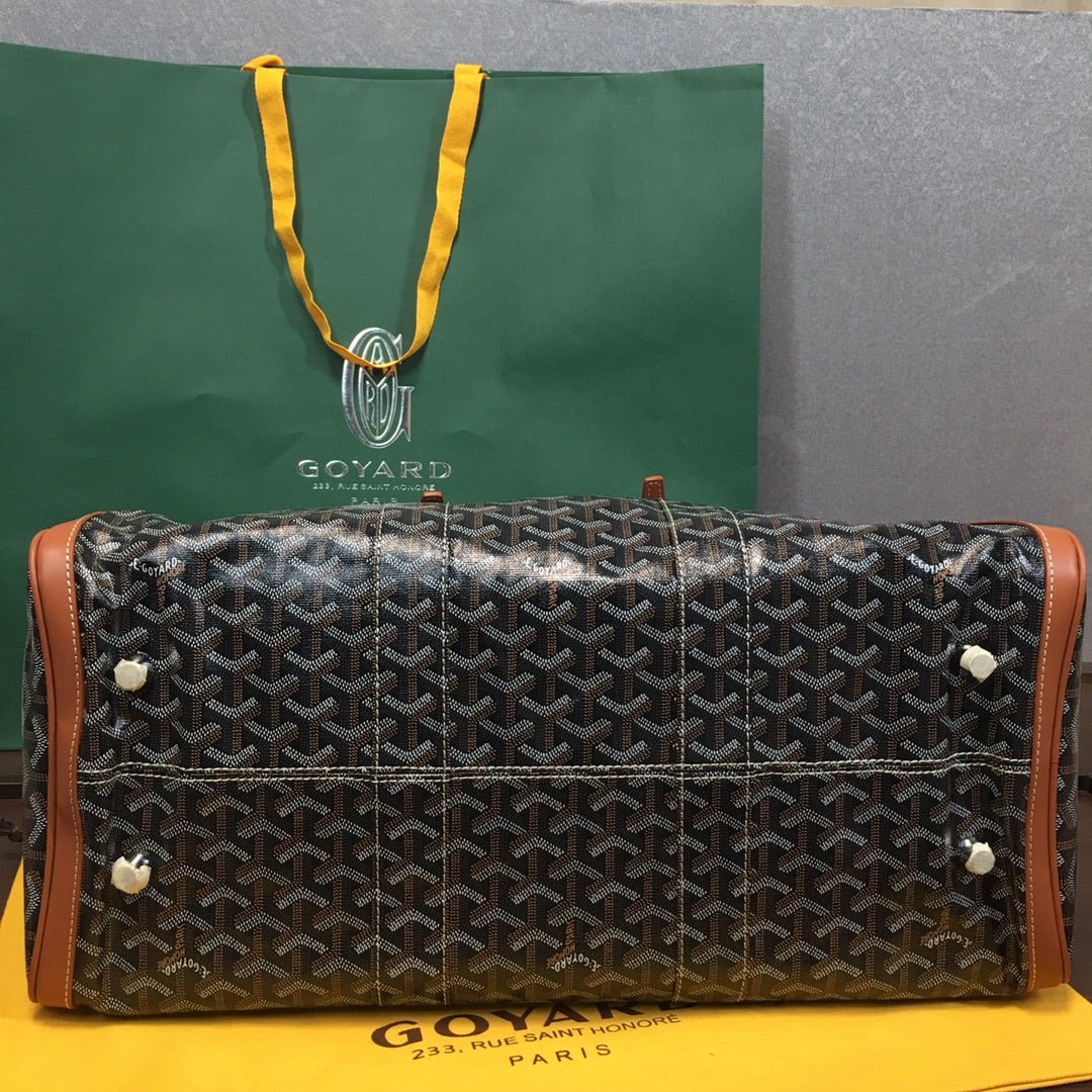 ＧＹＲＤ BOSTON 50 TRAVEL BAG BLACK & TAN