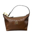 ＭＩ ＭＵ NAPLAK PATENT LEATHER POUCH PALISANDER