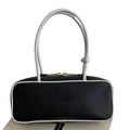 ＭＩ ＭＵ WANDER MATELASSÉ LEATHER HOBO BAG