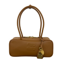ＭＩ ＭＵ BEAU LEATHER BAG COGNAC SMALL