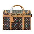 ＬＳ ＶＴＴＯＮ DOG BAG  MONOGRAM CRAGGY CANVAS