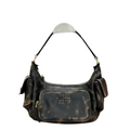ＭＩ ＭＵ NAPPA LEATHER POCKET BAG COFFE