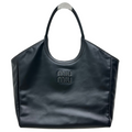 ＭＩ ＭＵ  IVY LEATHER BAG BLACK