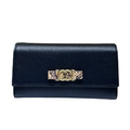 ＧＣＣＩGG INTERLOCKING LONG WALLET BLACK