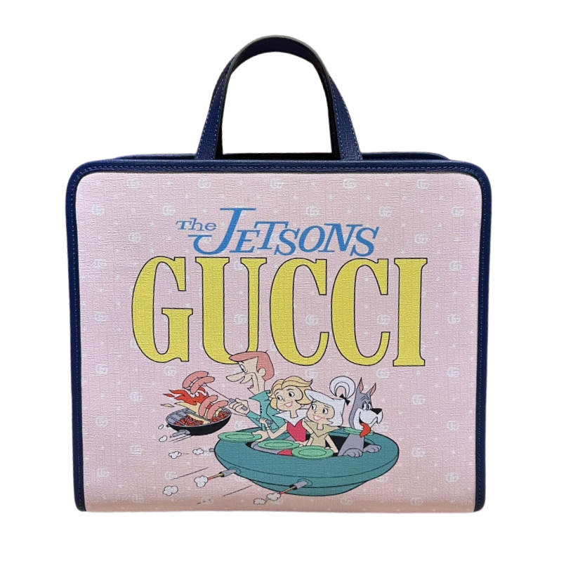 ＧＣＣＩKIDS X J E T S O N S ALL-OVER PRINTED TOTE BAG