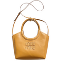 ＭＩ ＭＵ IVY LEATHER BAG COGNAC