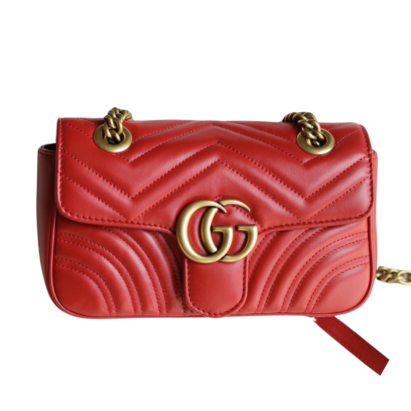 ＧＣＣＩGG MARMONT SMALL SHOULDER BAG RED