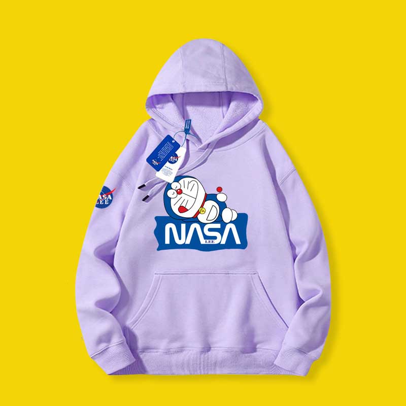 NASA Children Hoodie NASA Children's Hooded Sweatshirt Loose Thick
