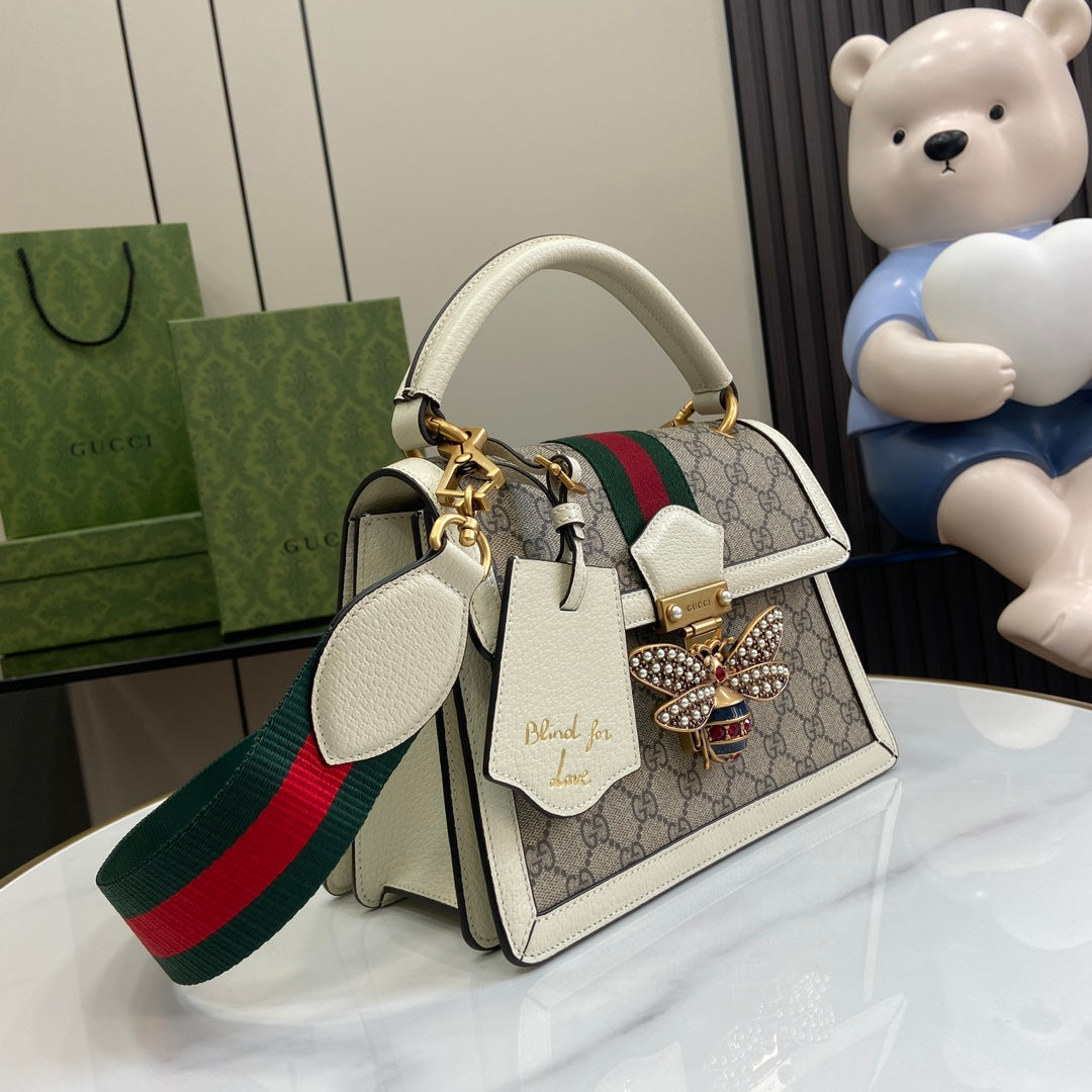 ＧＣＣＩGG QUEEN MARGARET  WOMEN HANDBAG WHITE