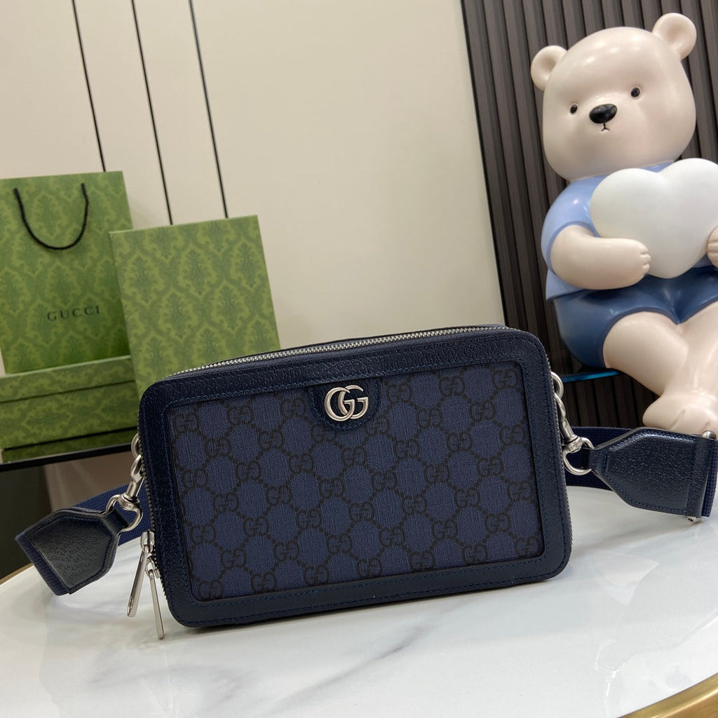 ＧＣＣＩOPHIDIA SMALL SHOULDER BAG BLUE