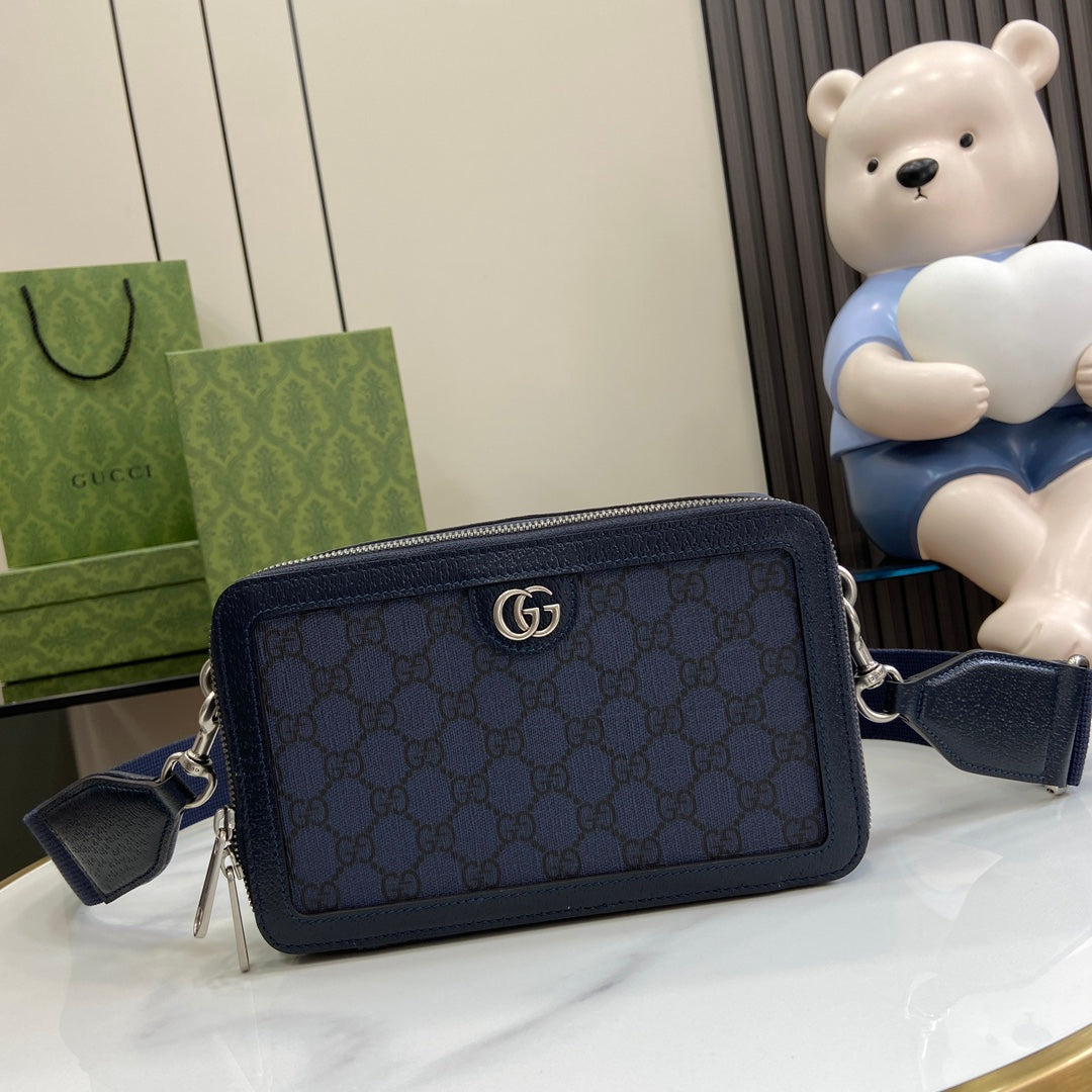 ＧＣＣＩOPHIDIA SMALL SHOULDER BAG BLUE