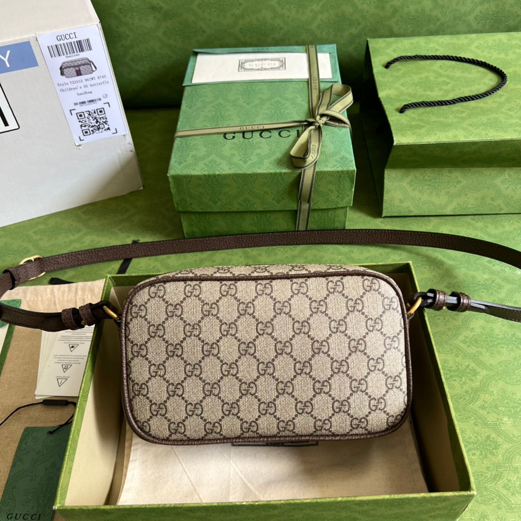 ＧＣＣＩOPHIDIA GG MINI BAG BROWN