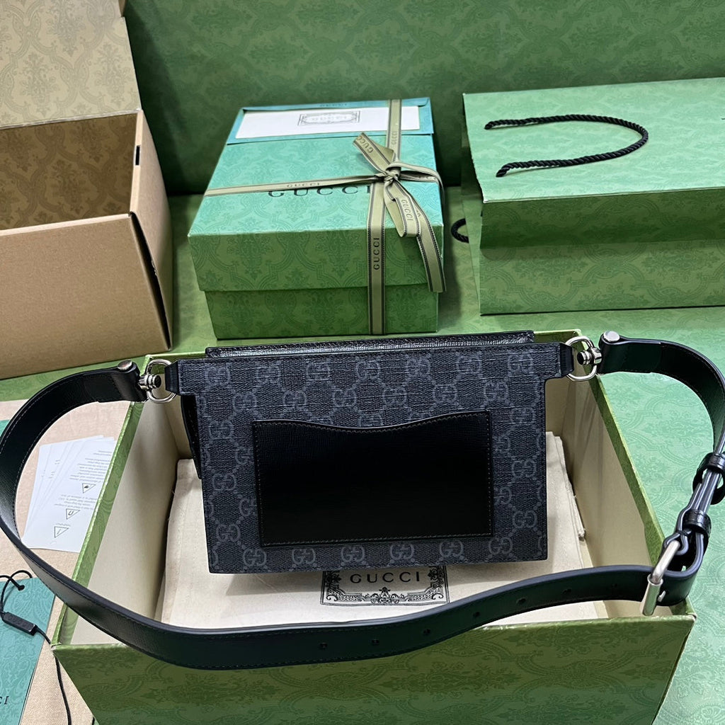 ＧＣＣＩGG BELT BAG BLACK
