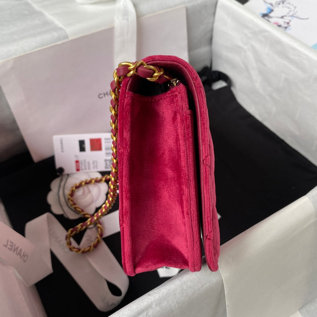 ＣＨＮＥＬSHOULDER BAG RED/BLUE/BLACK