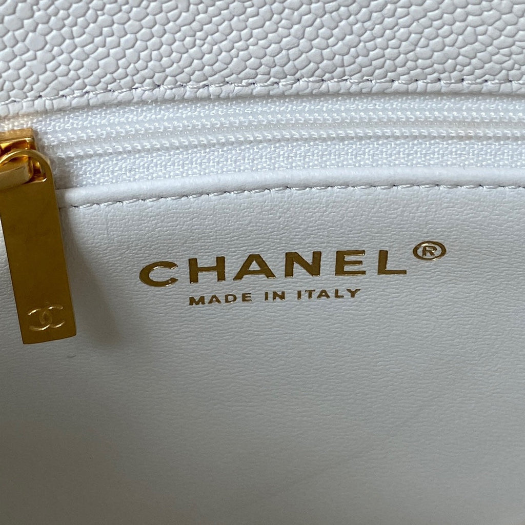 ＣＨＮＥＬ SHOULDER BAG BLACK/WHITE