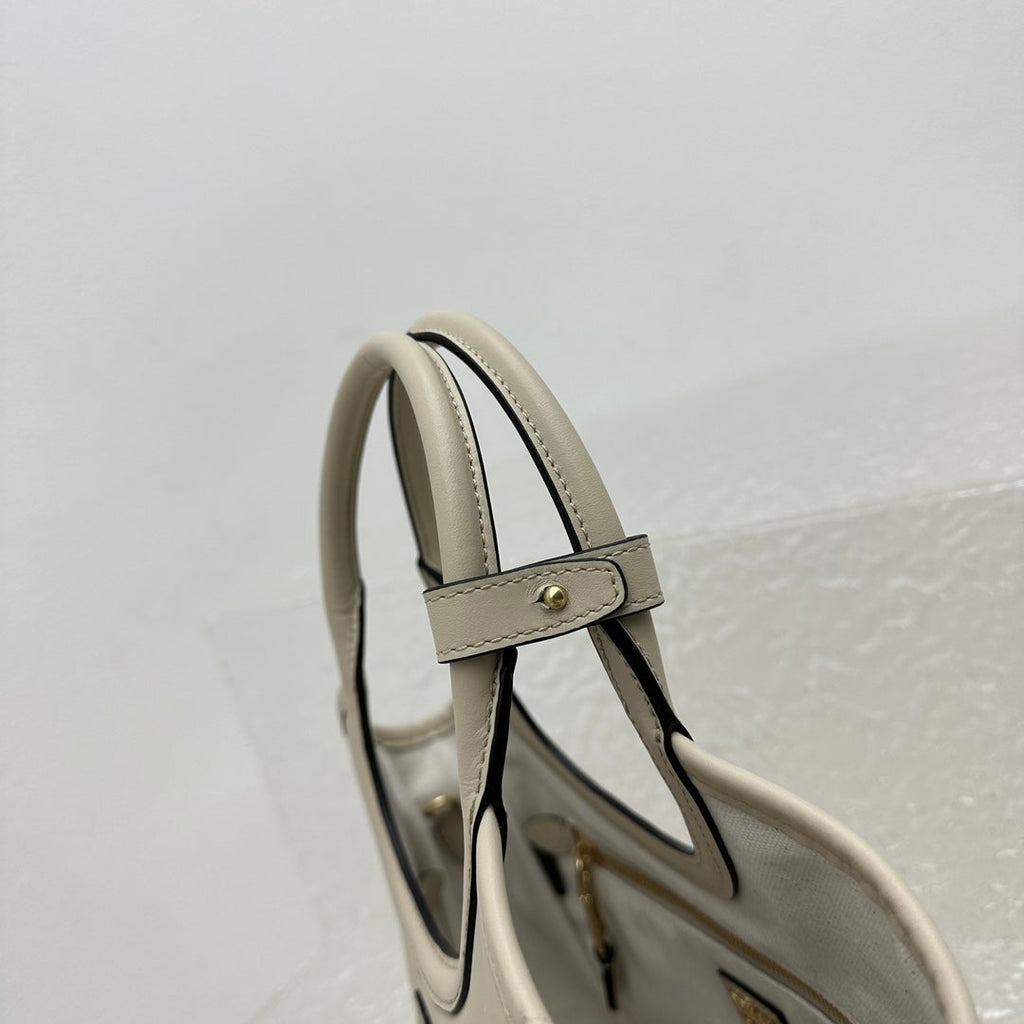 ＭＩ ＭＵ  IVY LEATHER BAG CLAY GREY