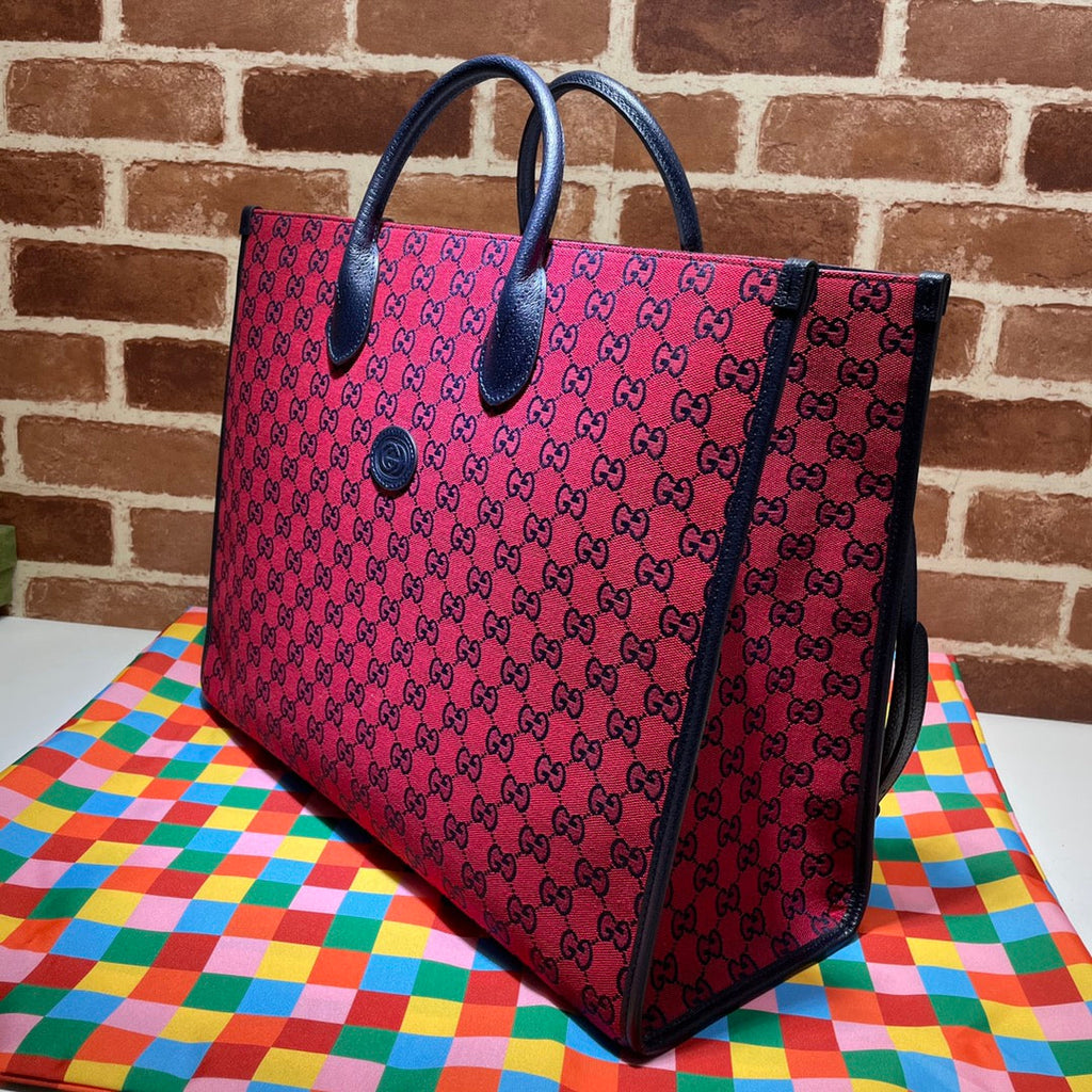 ＧＣＣＩ GG MULTICOLOR LARGE TOTE BAG