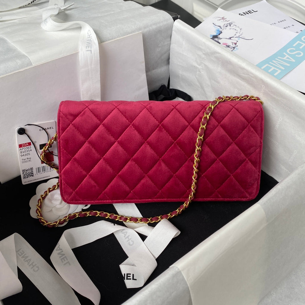 ＣＨＮＥＬSHOULDER BAG RED/BLUE/BLACK