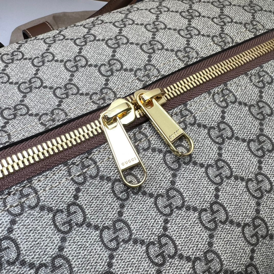 ＧＣＣＩGG CANVAS DUFFLE BAG BEGIE